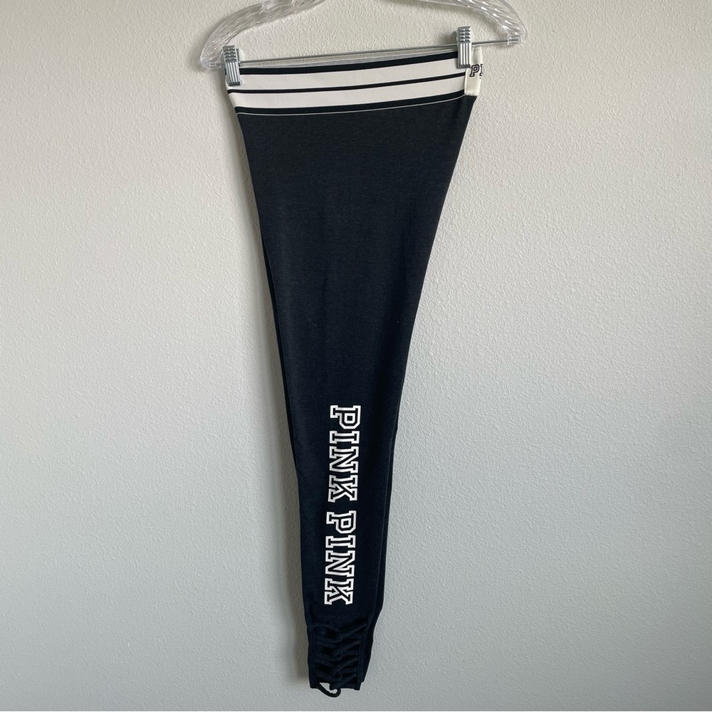 Victoria's Secret Pink High Rise Legging w Strap Detail